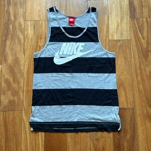 Nike tank top medium black and gray